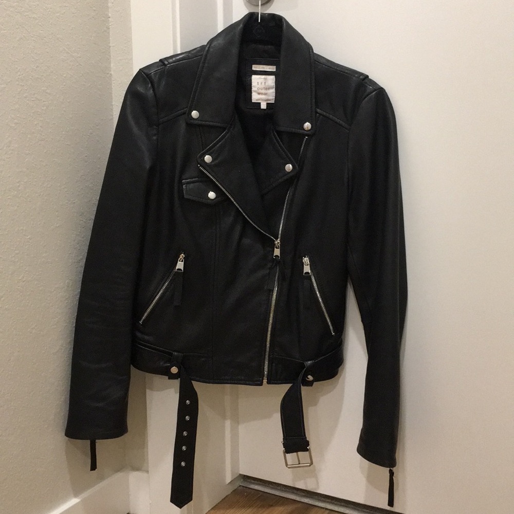 Zara Faux Leather Jacket